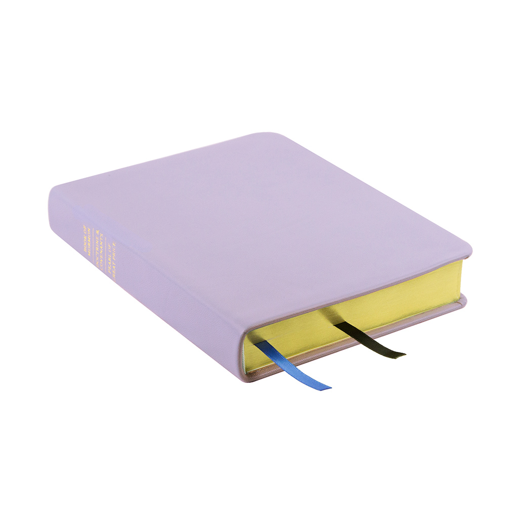 【11枚セット】laidbook 01〜11 Lavender LDS Triple |Leather Triple, Custom Name, Ribbon Qty & Color
